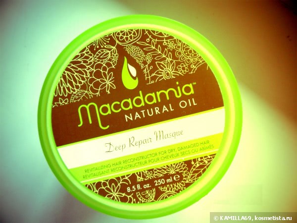 Маска для волос deep repair masque от macadamia natural oil