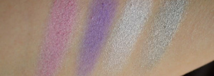 Тени для век компактные четырехцветные "Eye Shadow Palette" Ga-de №25