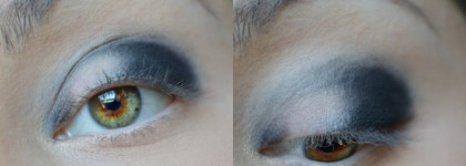 Праздничный макияж с сиреневым акцентом