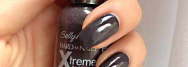 Драма на ногтях с Sally hansen xtreme wear 330 grey area