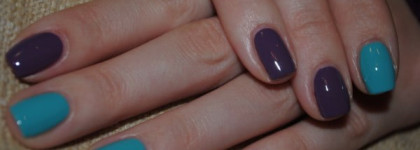 Дуэт Dior Vernis Saint-Tropez 401 и Dior Vernis Garden Party 694 Forget-Me-Not