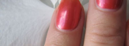 Разгоняю осеннюю хандру с Rimmel London 60 Seconds #409 Coral Crush