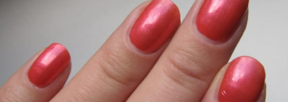 Разгоняю осеннюю хандру с Rimmel London 60 Seconds #409 Coral Crush