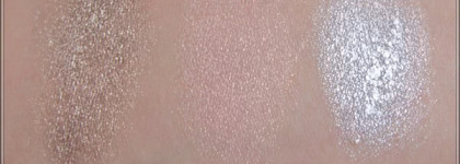 Блестящее трио от Essense – Stay All Day long lasting eye shadow #02, #04, #09