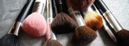 Моя коллекция кистей для макияжа лица