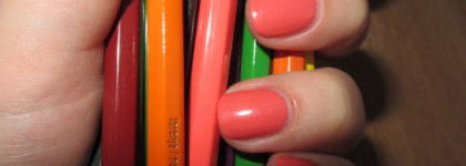 China Glaze Mimosa's before mani's #1156
