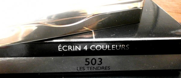 Guerlain Écrin 4 Couleurs Long-Lasting Eyeshadows # 503 Les Tendres - пыльца с крыла бабочки