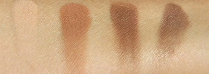 Красавица Isa Dora Eye Shadow Quartet (20 classic brown)
