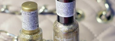 Золотой запас: Sally Hansen Xtreme wear 485 Golden-I и Essence Colour & go Make it golden