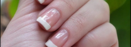 Нежный розовый. Estee Lauder Pure Color Nail Lacquer - Ballerina Pink. И 3 варианта маникюра