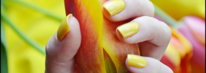 Уже не нова, но все-таки хороша. Мимоза. Chanel Le Vernis 577 Mimosa