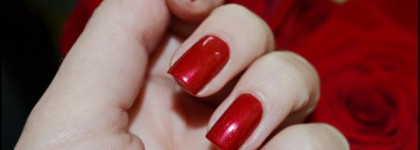 Мой праздничный красный. Chanel Rouge Carat 587