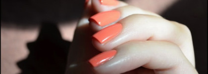 Мой нежный коралл. Chanel Le Vernis 307 Orange Fizz
