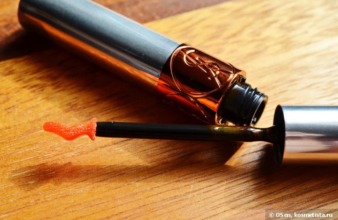 Масло-бальзам для губ с оттеночным эффектом YSL Volupte Tint-In-Oil Nourishing Lip Oil Colour Enhancer #7 Crush Me Orange