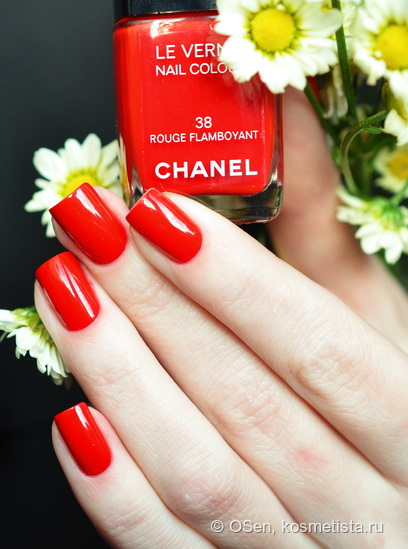 Chanel Le Vernis Rouge Flamboyant #38 - Back to 1980s