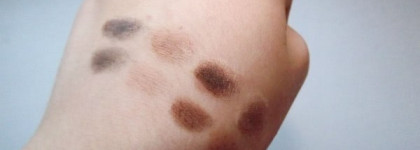 Тени malva cosmetics 06 colour palette 4 shades Delicate