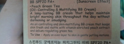 ВВ-крем от SkinFood Good Afternoon Peach Green Tea #1 Light beige