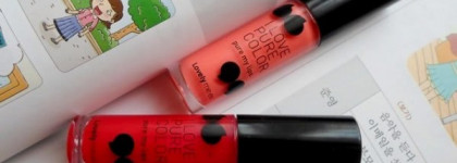 Мое открытие года: The Face Shop Lovely ME:EX Pure My Lips 01 Pure Red, 03 Juicy Peach