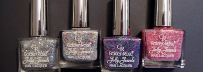Golden Rose Jolly Jewels № 102, 105, 109, 115 и немного о новогодней серии праздничных лаков GR коллекции зима 2012-2013