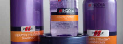Выпрямление волос с Indola Professional Keratin Straight