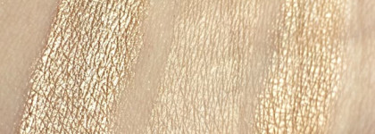 Inglot Duraline & NYX Loose Pearl Eyeshadow #lp01 (Nude), #lp20 (Mocha)