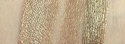 Inglot Duraline & NYX Loose Pearl Eyeshadow #lp01 (Nude), #lp20 (Mocha)