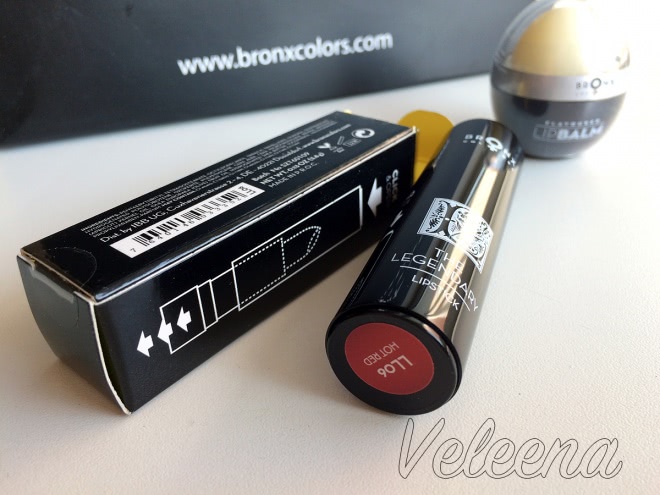 Прекрасная, но красная ли? Bronx Colors Legendary Lipstick LL06 Hot Red