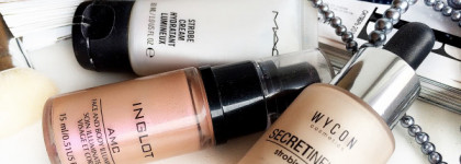 О жидких сиялках: Wycon, MAC и Inglot