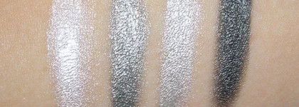 Пара палеток теней: Mild eye shadow&crem 8 colors (№15) и Lavelle eye shadow ES-17 Terracota (№02)