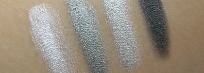 Пара палеток теней: Mild eye shadow&crem 8 colors (№15) и Lavelle eye shadow ES-17 Terracota (№02)