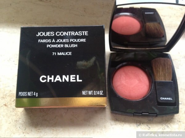 Chanel румяна Joues Contraste Powder Blush оттенок 71 Malice