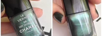 "Британский гоночный" или Chanel Le Vernis 68 Vert Sacrilège