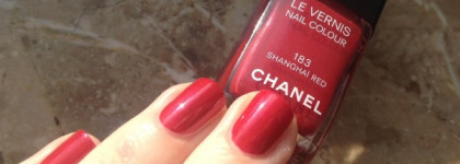 Красный Шанхай или Chanel Le Vernis 183 Shanghai Red