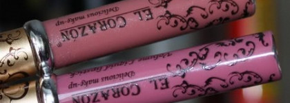 El Corazon Volume Liquid Lipstick - стойкая лаковая помада в оттенке № 202 и №210