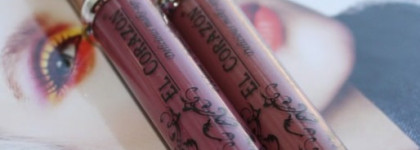 El Corazon Volume Liquid Lipstick - стойкая лаковая помада в оттенке № 202 и №210