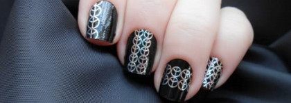 Готовый маникюр El Corazon Bling Nail Skin Kbns-32 и Bling Nail Skin Кbns-22