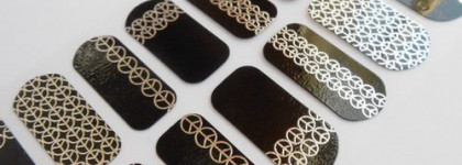 Готовый маникюр El Corazon Bling Nail Skin Kbns-32 и Bling Nail Skin Кbns-22