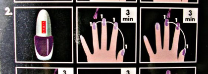 Омбре маникюр используя лишь один лак? Легко