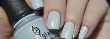 China Glaze Nail Lacquer with hardeners Dashboard Dreamer #82383 & водные наклейки O'diva