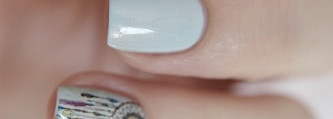 China Glaze Nail Lacquer with hardeners Dashboard Dreamer #82383 & водные наклейки O'diva