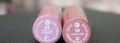 Бюджетные помадки Essence №02 и №50
