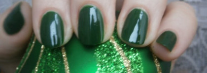 Изумруд в глитерной огранке