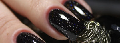 Art topcoat's El Corazon №421\1 silver holographic & 421\3 multi