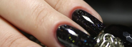 Art topcoat's El Corazon №421\1 silver holographic & 421\3 multi