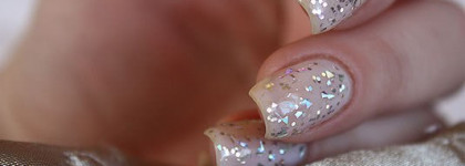 El Corazon Art Topcoat 421\8 Fierworks и три маникюра с ним