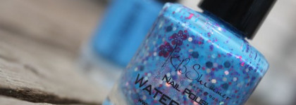 Gosh 605 Blue Balloon и Kbshimmer Watercolor