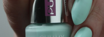 Pupa gummy mat Special Effect Nail Polish 003 Gummy Aqua Green