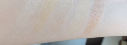 Летнее сияние  Tony Moly shimmer lover cube в оттенке 05 gold