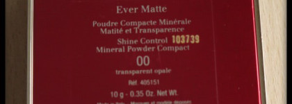 Пудра Clarins Ever Matte Shine Control Mineral Powder Compact ( transparent opale 00 )