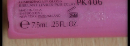 Блеск для губ Shiseido Luminizing Lip Gloss Brilliant Levres Pur Eclat в оттенке PK 406